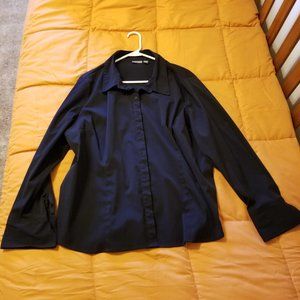 Womens Black Blouse - XXL - Apt 9